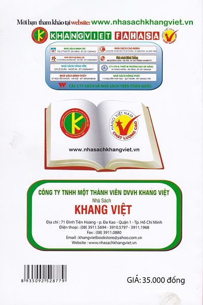 Bìa sau Giải Vở Bài Tập Khoa Học Lớp 5